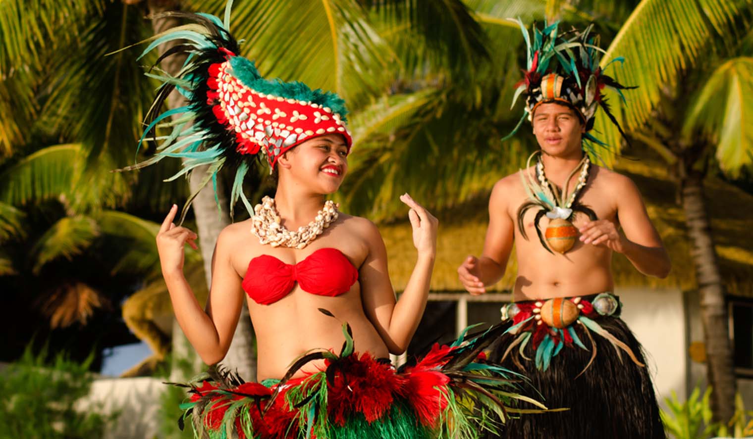 Tanzaufführung auf Bora Bora